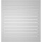 Ekena Millwork Vertical Surface Mount PVC Gable Vent: Functional, w/ 2"W x 1-1/2"P Brickmould Frame, 32"W x 34"H GVPVE32X3402SF - alternate 3